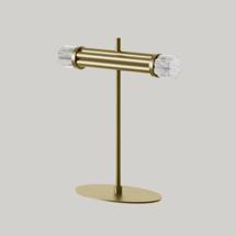 Лампа Aromas del Campo Настольная лампа Tasta состаренное золото/белый мрамор арт. 481591