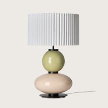 Лампа Aromas del Campo Настольная лампа Mapi NAC143 Matt black с абажуром 4024 арт. 254149