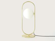 Лампа Aromas del Campo Настольная лампа Abbacus латунь/опаловое стекло арт. 064930