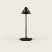 Лампа Aromas del Campo Настольная лампа Anza черный металл/черный мрамор арт. 254107