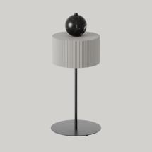 Лампа Aromas del Campo Настольная лампа Curn S черный металл /черный мрамор арт. 497132