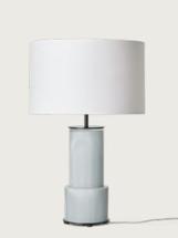 Лампа Aromas del Campo Настольная лампа Atina черный металл, белый абажур 801011/35 арт. 100701