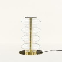 Лампа Aromas del Campo Настольная лампа Vitree золотой металл/ прозрачный плафон арт. 434533