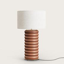 Лампа Aromas del Campo Настольная лампа Onut NAC130/2 белый металл с белым абажуром 801011/41 арт. 156341