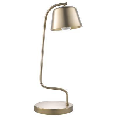 Лампа Bergenson Bjorn Лампа настольная enkel mon, D20,5х57 см, золотистая арт. BB0000424