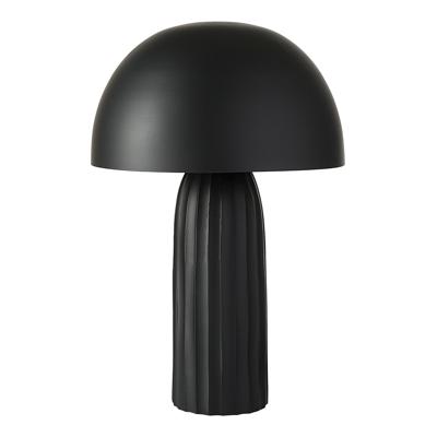 Лампа Bergenson Bjorn Лампа настольная texture sleek, D24х37 см, черная арт. BB0000575