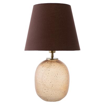 Лампа Bergenson Bjorn Лампа настольная speckles, D19х32 см, с терракотовым абажуром арт. BB0000559