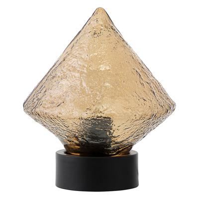 Лампа Bergenson Bjorn Светильник настольный frozen light, D20х23 см, янтарный арт. BB0000555