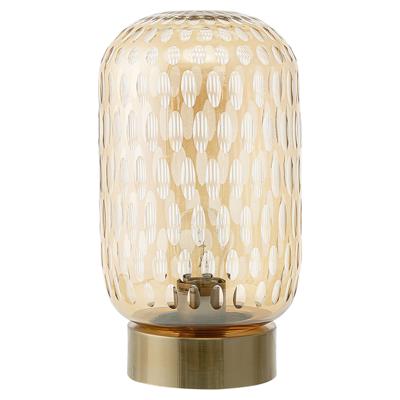 Лампа Bergenson Bjorn Светильник настольный mystic aura, D19х32 см, янтарно-золотой арт. BB0000554