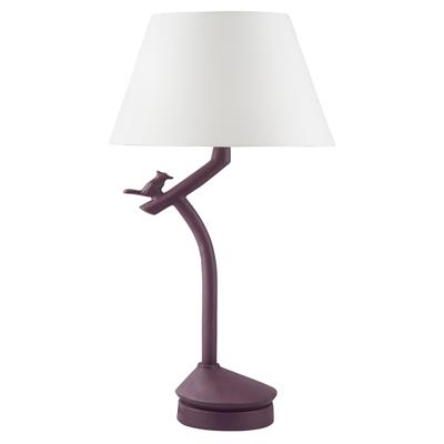 Лампа Bergenson Bjorn Лампа настольная otilya, D30х55 см, сливовая арт. BB0000268