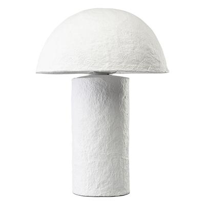 Лампа Bergenson Bjorn Лампа настольная texture sleek, D32x42 см, белая арт. BB0000728