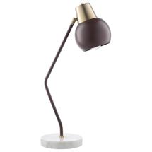 Лампа Bergenson Bjorn Лампа настольная rond, D18х60 см, сливовая арт. BB0000425