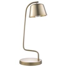 Лампа Bergenson Bjorn Лампа настольная enkel mon, D20,5х57 см, золотистая арт. BB0000424