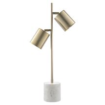 Лампа Bergenson Bjorn Лампа настольная irjo, 33х13х73 см, золотистая арт. BB0000442