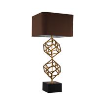 Лампа Delight Collection Настольная лампа Matrix 1 brass арт. KM0282T-1 brass