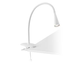 Лампа Faro Светильник с зажимом Lena белый арт. 007020