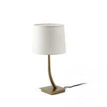 Лампа Faro Настольная лампа Rem бронза/белый арт. 103980