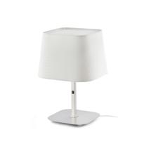 Лампа Faro Белая настольная никелевая лампа Sweet арт. 061207