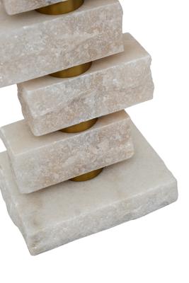 Лампа Garda Decor 185HM-03534 Лампа настольная плафон цвет белый Н.78см арт. 185HM-03534