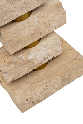 Лампа Garda Decor 185HM-03535 Лампа настольная плафон цвет бежевый Н.78см арт. 185HM-03534