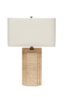 Лампа Garda Decor 185HM-03253 Лампа настольная плафон цвет бежевый Н.66см арт. 185HM-03253