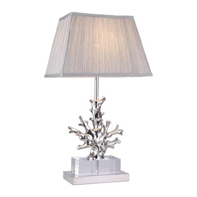 Лампа Garda Decor K2BT-1004 Лампа настольная Серебряный коралл (Silver coral) 70*46*86см арт. K2BT-1004