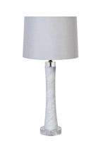 Лампа Garda Decor 22-88690 Лампа настольная плафон белый d.35*76см арт. 22-88690