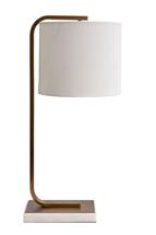 Лампа Garda Decor 22-89016 Лампа настольная плафон белый 27*h.66 см арт. 22-89016