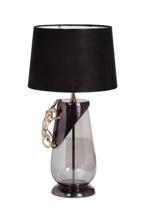 Лампа Garda Decor 69-720036LS Лампа настольная "Ягуар" плафон черный d34*60,5 см арт. 69-720036LS