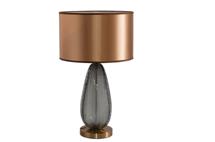 Лампа Garda Decor K2TL-07233 Лампа настольная сер-зел.стекло/плафон кор. 35*h.60см арт. K2TL-07233