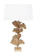 Лампа Garda Decor 94PR-20062 Лампа настольная "Гингко"  h.76см арт. 94PR-20062