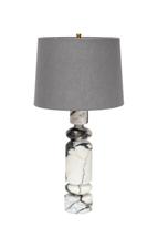 Лампа Garda Decor 185HM-03528 Лампа настольная плафон цвет серый Н.77см арт. 185HM-03528