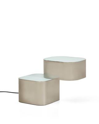 Лампа La Forma (ех Julia Grup) Настольная лампа Tanden из серого металла с матовой отделкой арт. 451081