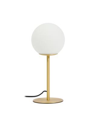 Лампа La Forma (ех Julia Grup) Настольная лампа Brisia в матовой латунной отделке со стеклянным плафоном Ø15 см арт. 434729