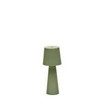 Лампа La Forma (ех Julia Grup) Arenys Маленькая переносная настольная лампа в зеленом цвете арт. 192670