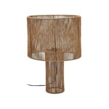 Лампа La Forma (ех Julia Grup) Настольная лампа Pontos из джута с натуральной отделкой арт. 166222