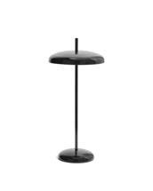 Лампа La Forma (ех Julia Grup) Переносная настольная лампа Porte из черного алюминия арт. 425241