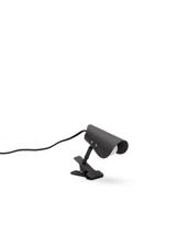 Лампа La Forma (ех Julia Grup) Маленькая настольная лампа Jula с зажимом из черного металла арт. 262263