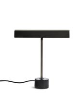 Лампа La Forma (ех Julia Grup) Настольная лампа Lynor из черного металла с основанием из черного мрамора арт. 423966