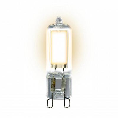Лампа Natural Concepts Лампа светодиодная (UL-00001815) Uniel G9 4W 3000K прозрачная LED-JCD-4W/WW/G9/CL GLZ01TR арт. LED-JCD-4W/WW/G9/CL GLZ01TR