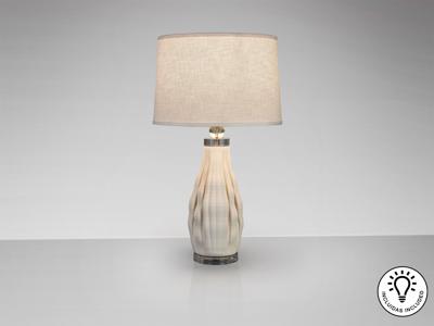 Лампа Schuller Tessa Настольная лампа 1L белая керамика арт. 465841