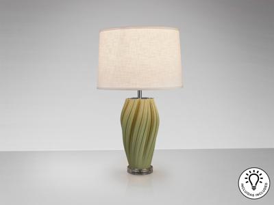Лампа Schuller Salome Настольная лампа 1L зеленая керамика арт. 465851