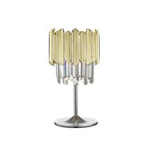Лампа Schuller Настольная лампа Tiara 1L хром-золотой арт. 166715