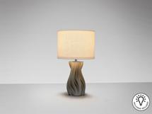 Лампа Schuller Merlin Настольная лампа 1L серая керамика арт. 465843