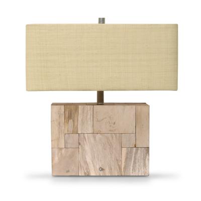 Лампа ЯЯЯ Светильник MOSAIC PETRIFIED WOOD LAMP (основа) т.м.Palecek, арт.SX3978/2012-69-O арт. SX3978/2012-69-O
