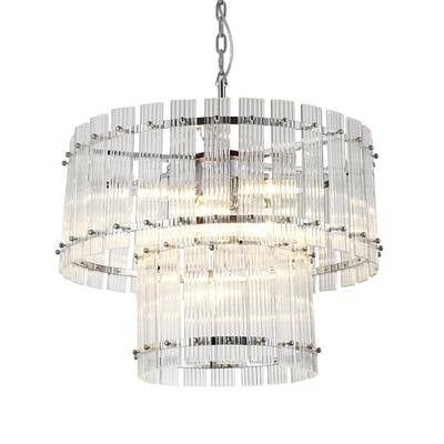 Люстра Delight Collection Люстра Ruby 7 chrome арт. KG1112P-7 chrome/clear