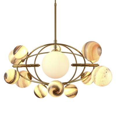 Люстра Delight Collection Люстра Planet 13B brass арт. KG1122P-13B brass