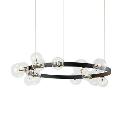 Люстра Delight Collection Люстра 771120 black/clear арт. 771120 (KM1294P-15 black/clear)