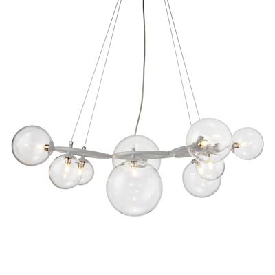 Люстра Delight Collection Люстра Wendt 9 grey/clear арт. KG1202P-9 grey/clear