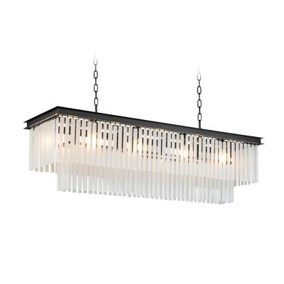 Люстра Delight Collection Люстра Odeon 10C/P black/frost арт. KR0387P-10C/P black/frost